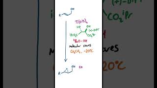 Sharpless Asymmetric Epoxidation chemistry organicchemistry ochem [upl. by Schroder]