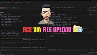 Remote Code Execution via File Upload  RCE  Unrestricted File Upload [upl. by Nyleaj]