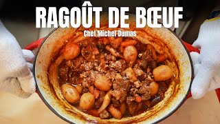 Recette de Ragoût de boeuf maison  Une recette pour lhiver super facile à ma façon [upl. by Asinet]