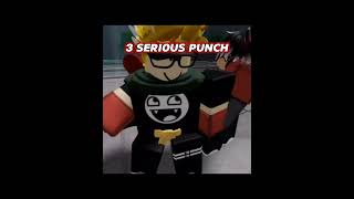 3 serious punch thestrongestbattlegrounds roblox viralshorts shorts [upl. by Gabriella862]