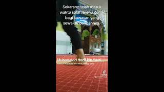 MASJID NURUL IMAN CENDERAWASIH  Azan Zohor 30102024  27 Rabiul Akhir 1446H [upl. by Sarena]