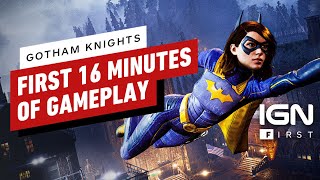 Gotham Knights First 16 Minutes of Gameplay  IGN First [upl. by Yarod]