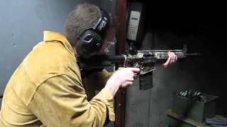 David Crane DefenseReviewcom Fires Colt CM901 762mm NATO Battle Rifle on SemiAuto [upl. by Oiril]