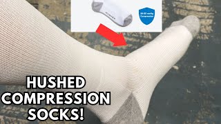 Hushed Compression Socks Quick Review and Thoughts [upl. by Aisyla]