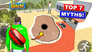 TOP 7 MYTHS 🔥 IN INDIAN BIKE DRIVING 3D  INDIAN BIKE DRIVING 3D NEW UPDATE  KXP VINEET YT 4 [upl. by Larrisa]