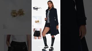 Belted Pea Coat Outfit Ideas  2024 Fall Trend  Allegra K [upl. by Neeuq]