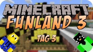 EXPLORING FUNLAND 3  Minecraft Amusement Park [upl. by Severn929]