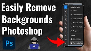 How To Easily Remove Backgrounds In Photoshop  Full Guide 2024 [upl. by Volney326]