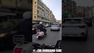 ANGRY PEOPLE vsBIKER LITIGO CON CAMORRISTA SBAGLIATOCOSA VUOL DIRE GUIDARE A NAPOLI Ep37 napoli [upl. by Germana]