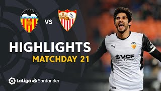 Resumen de Valencia CF vs Sevilla FC 11 [upl. by Vivianna]