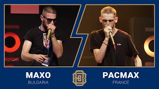 Beatbox World Championship 🇧🇬 MaxO vs PACmax 🇫🇷 Quarterfinal [upl. by Llig277]