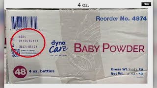 Baby powder recall grows after risks of asbestos [upl. by Abe]