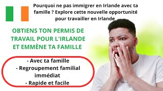 COMMENT IMMIGRER GRATUITEMENT EN IRLANDE🇮🇪 AVEC TA FAMILLE VOICI COMMENT POSTULER [upl. by Okoy]