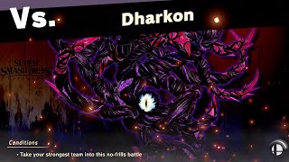 Super Smash Bros Ultimate Dharkon Boss Battle [upl. by Ynotna]