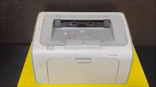 HP LaserJet P1005 Toner Replacement [upl. by Tarrah774]