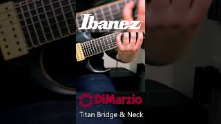 Ibanez JBM27 amp Dimarzio Titan 7 A Metalcore Match in Drop A Tuning [upl. by Inava872]