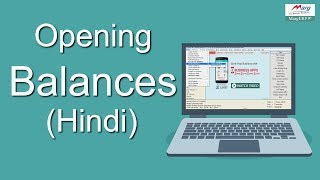 Opening Balances In Marg ERP Hindi [upl. by Weixel]