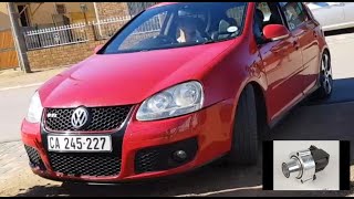 VW Golf 5 GTI BWA Manual  Diverter Valve Unplugged Turbo Sound [upl. by Aynwat]