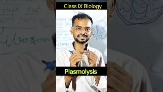 What is plasmolysis biology plasmolysiskyahai shorts ytshorts ncert cell [upl. by Nickelsen]