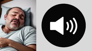 ronflement dun homme  snoring soundeffect bruitage [upl. by Evania]