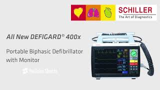 DEFIGARD 400x Portable Defibrillator Tailored for Hospital Emergency Care [upl. by Ahsemit822]