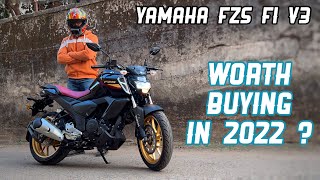 Yamaha FZSFI V3 Deluxe Review  Worth Buying [upl. by Nagam19]