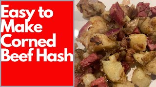 Quick and Easy to Make Corned Beef Hash [upl. by Hoffmann666]