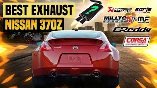 Nissan 370Z Exhaust Sound 🔥 StockTomeiArmytrixInvidiaNismoReviewModifiedTurboStraight Pipe [upl. by Schaffer]