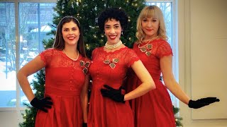 White Christmas Drifters Cover Beauty Shop Dolls Vancouver BC [upl. by Flosser]