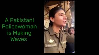 Pakistan Brave Cop Who Saved A Woman From Mob Lynching For Her Arabic Script Kurta I Meet Shehrbano [upl. by Anahtor372]