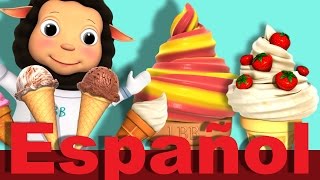 La canción de los helados  Canciones infantiles  LittleBabyBum [upl. by Myrlene928]