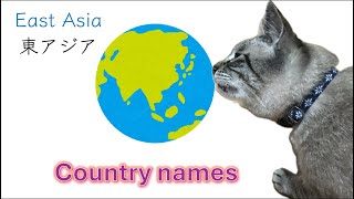 Quiz How to read the country names in Japanese Learn Japanese with Toby East Asia 東アジア [upl. by Etteloc]