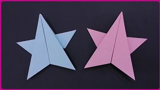 ESTRELLA de papel Origami SUPER FACIL  papiroflexia [upl. by Chema18]