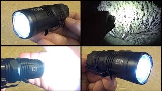 Nitecore EC11 Flashlight 3 Inches 900 Lumens [upl. by Vary]