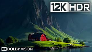 Dolby Vision Video 12K HDR 240 fps  The Most Beautiful EARTH Video BGM [upl. by Astred84]