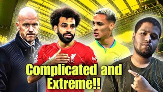 Jadon Sancho quotFightquot with Ten Hag  Al Ittihad 200 mill bid for Salah  Antony out of Brazil Squad [upl. by Kilbride287]