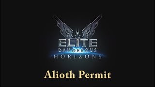 Elite Dangerous Alioth Permit Shown fast and simple [upl. by Pavia]