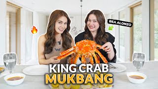 KING CRAB MUKBANG  QampA WITH BEA ALONZO  IVANA ALAWI [upl. by Ayotl]