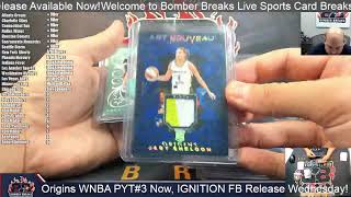 Welcome to BomberBreakscom Live Sports Card Breaks Update Elite NT Origins amp More [upl. by Margareta431]