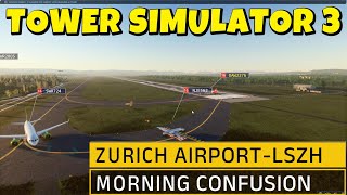 LSZH Zurich Tower Sim 3 [upl. by Anelle]