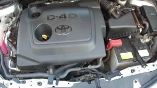 14 d4d engine sound corolla [upl. by Phira540]