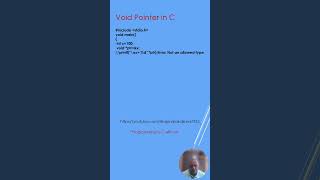 Void Pointer in C Typecasting void pointer Free channel on programming in C clanguage coding [upl. by Flint]