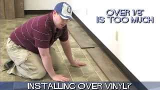 Drop amp Lock Tips amp Problems Fixed featuring a Landmark Laminate Floor [upl. by Yrotciv]