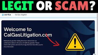 CalGasLitigationcom Review Legit Site Or Scam [upl. by Yart377]