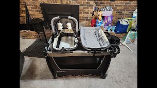 Baby Trend Nursery Center Unboxing and Assembly [upl. by Eittel]