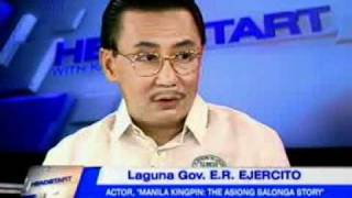 ANC Headstart Governor Jeorge quotERquot Ejercito on Asiong Salonga 12 [upl. by Mcmillan55]