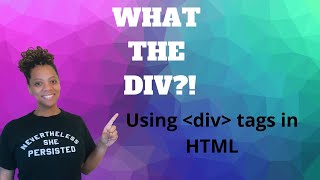 Coding 101 HTML  Div Tag  Nesting Divs  Tutorial and Coding Example [upl. by Ilellan]