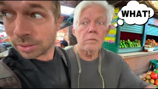 Mi PAPÁ GRINGO REACCIONA a un MERCADO en MÉXICO por PRIMERA VEZVIDEO ENTERO [upl. by Xonnel]