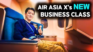 Air Asia Xs SURPRISING NEW Business Class 121 layout [upl. by Rhiamon]