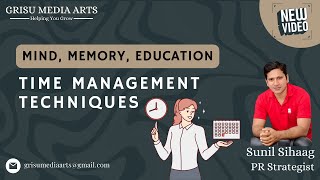 Time Management Techniques Mind Memory Education Ep 3 [upl. by Amada]